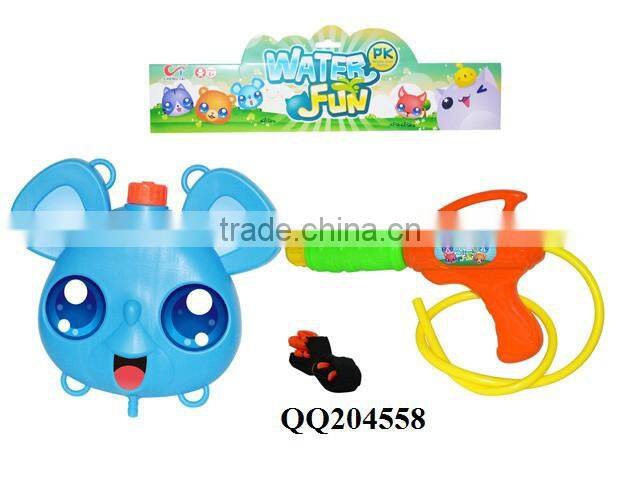 4 models plastic backpack water gun
