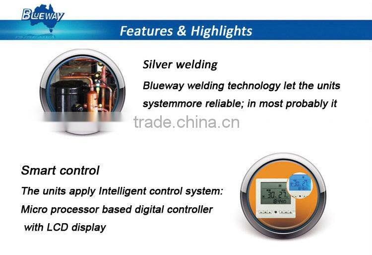 Customized For Euro Extremely Cold High Efficiency Air Source Low Temperature EVI Heat Pump With High COP Under 25'C - Split