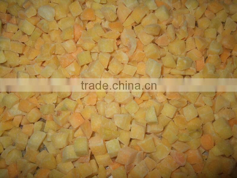 IQF frozen Yellow peach strips with good quality and hot price