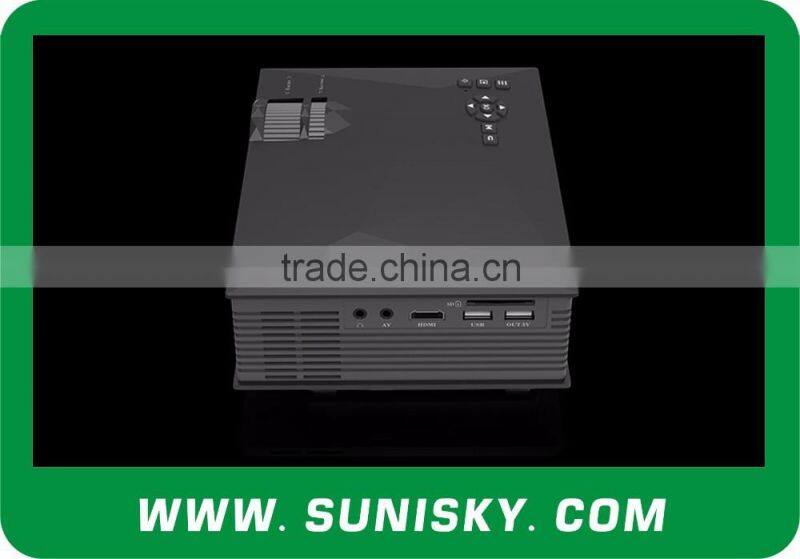 2016 WiFi Small LCD Projectors High Brightness LED Projector for Meeting, Training (SMP46)