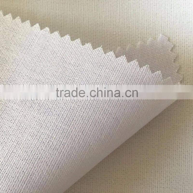 Hot selling soft feeling Shirt Collar fusing interlining fabirc T/C2154S for garment