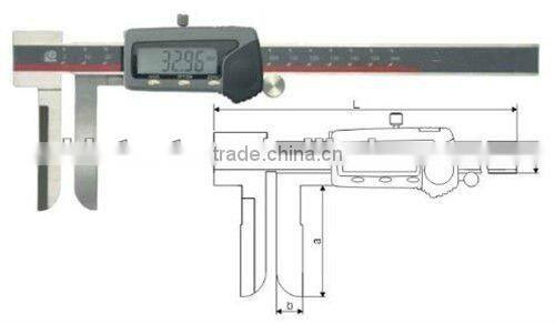 PT43 Inside Knife-edge Type Digital Calipers ,Long claws callipers inner diameter
