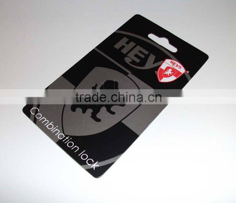 Custom rectangle shape black paper printing card paper label paper tag