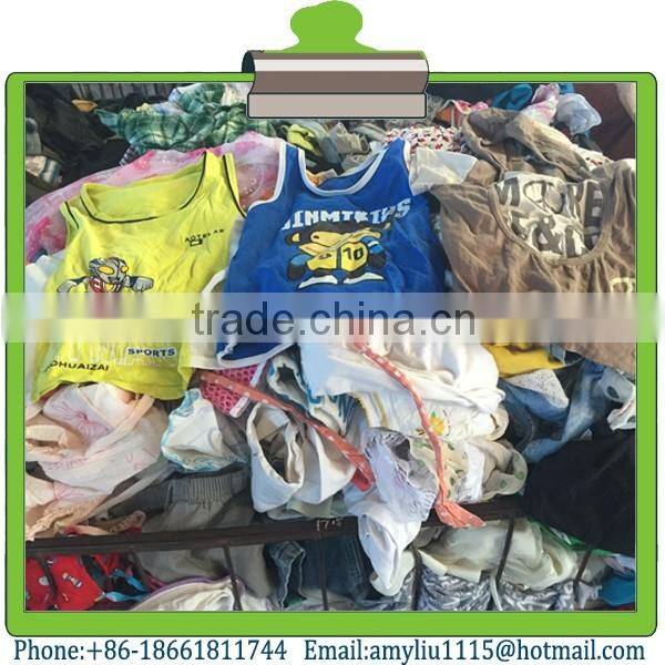 Used clothes in bales