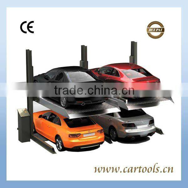 Two level two post car storage parking lift RP-7001