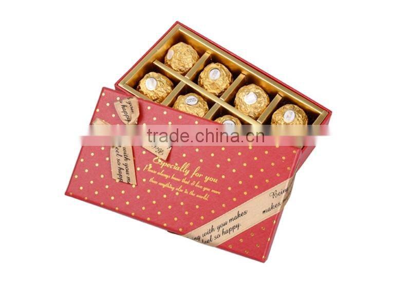 Chocolate packaging box design templates box