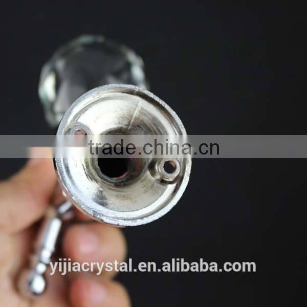 New design silver or gold color best seller factory directly sale cheap price crystal curtain pole