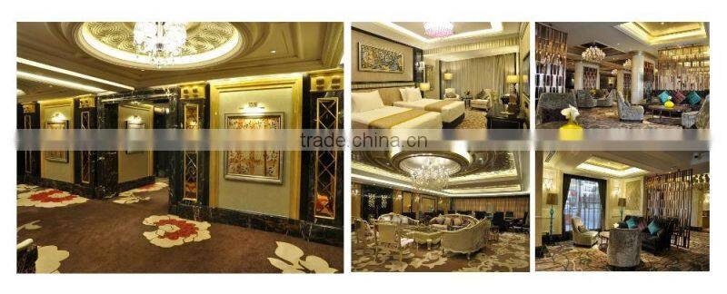 Customized pattern rug 100% nylon carpet YZLQ-02