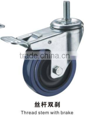 PVC mute suitcase caster wheels