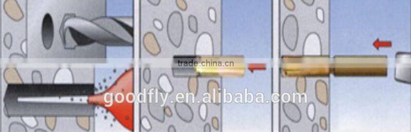 Cold forge drop-in anchor with lip