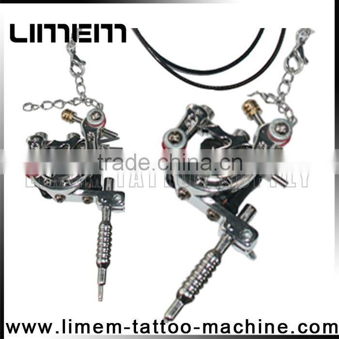 The latest cheap mini good-looking tattoo machine necklace