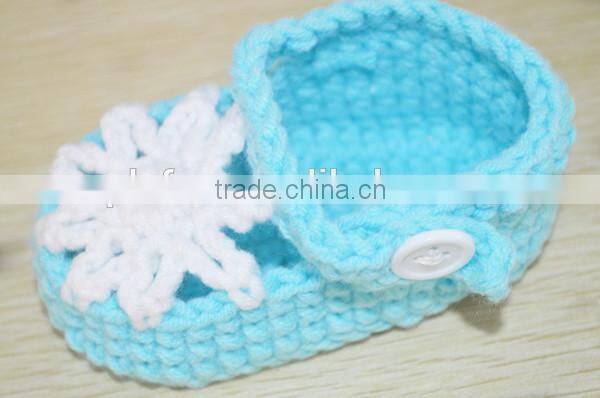 2015 cheap soft hand knit baby boy shoes for sale