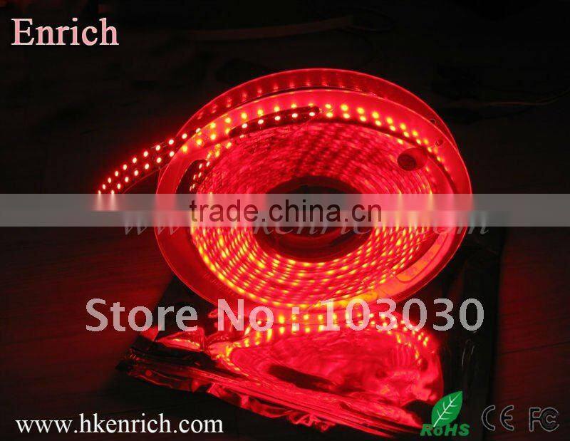 high intensity Red Flexible Led Strip light high vibration resistant SMD chips