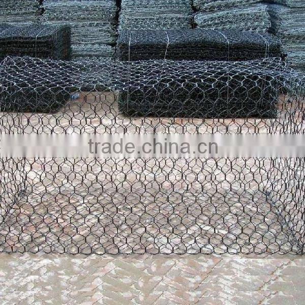 gabion box/gabion basket/filled with stone