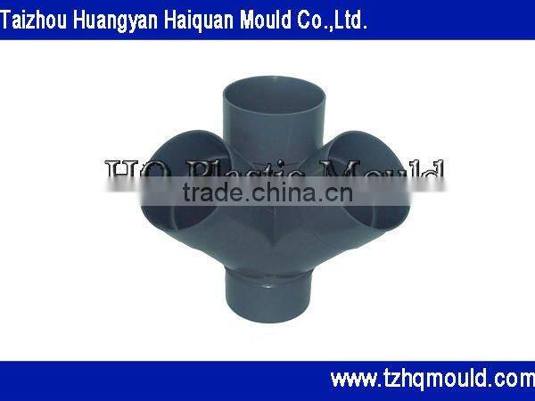 sell customized plastic pipe fittings mould