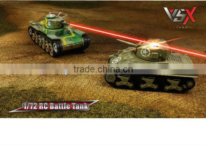VS 1/72 RC IR Battle Tank - US M4A3 Sherman (ID4)