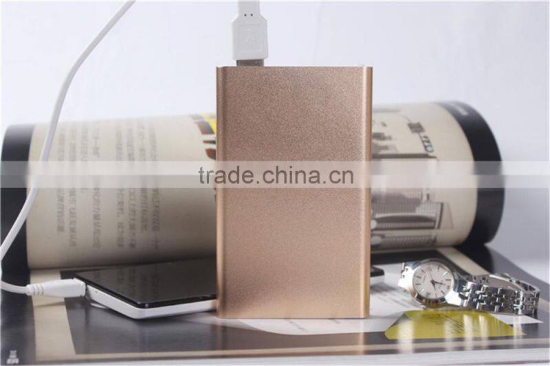 rubber earphone 4000mah slim portable chargers