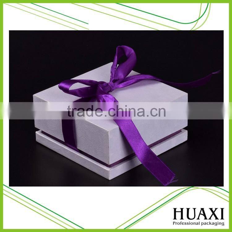 2016 Custom Logo Cheap Printed Small Paper Cardboard Jewelry Boxes/Ring Boxes