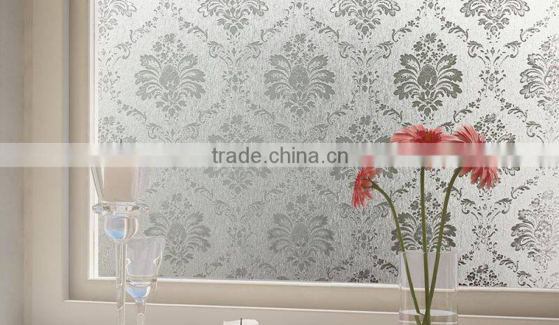 Pvc Window Film for raincoat and tablecoth 2015 high quality stain glass window