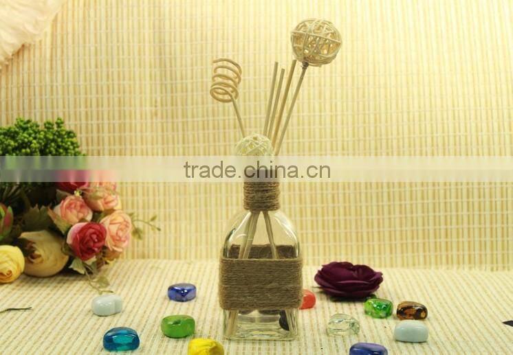 Hot sale popular Creative 160ml reed stick diffuser with rattan sticks and balls for home and shop decoration