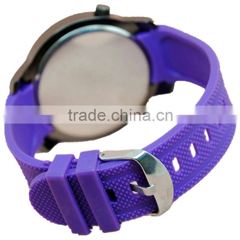 Hot New Products for 2015 Big Case Cheap Silicon Latest Wrist Watch