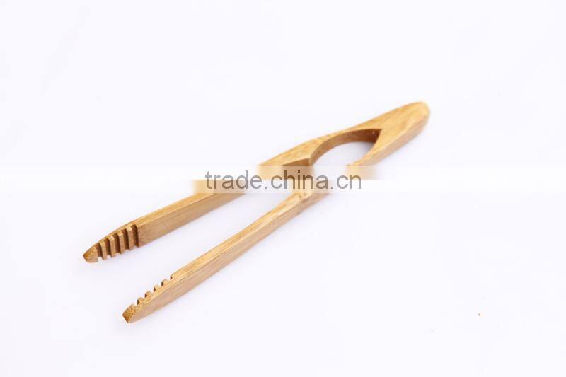 kitchen bamboo serving pastry sugar ice tong