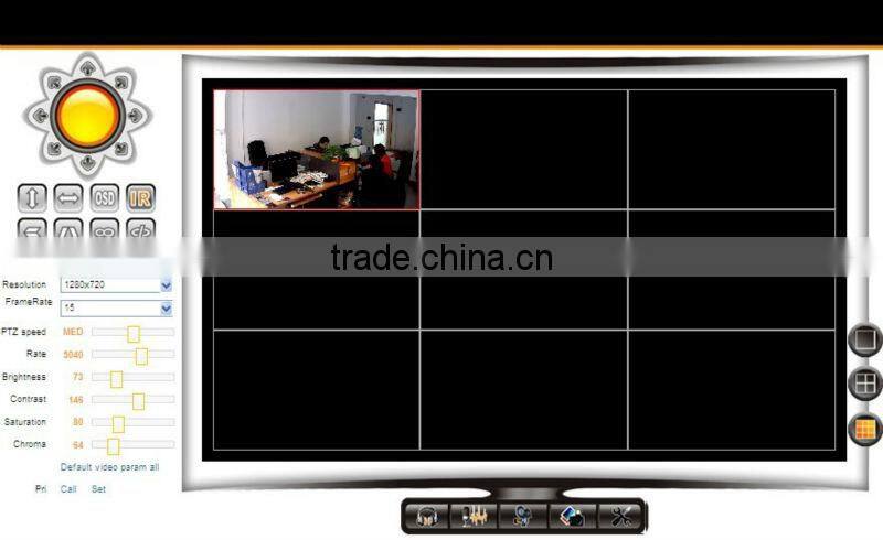 wireless outdoor dome ptz ip camera 3X zoom