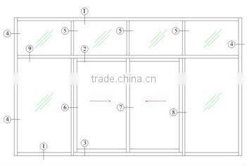 ALUMINIUM SLIDING WINDOW - TK720