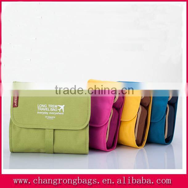 chevron cosmetic bag