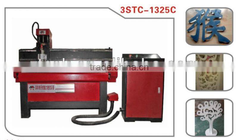 cnc router machine with HIWIN guide rail advertising engraving machine price