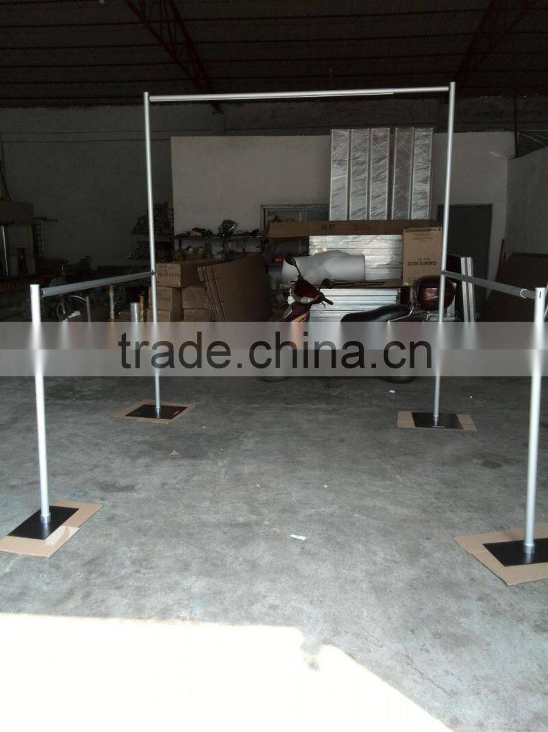 Tradeshow booth structure pipe and drape hot selling 10ft x10ft Convention curtain and pipe kits