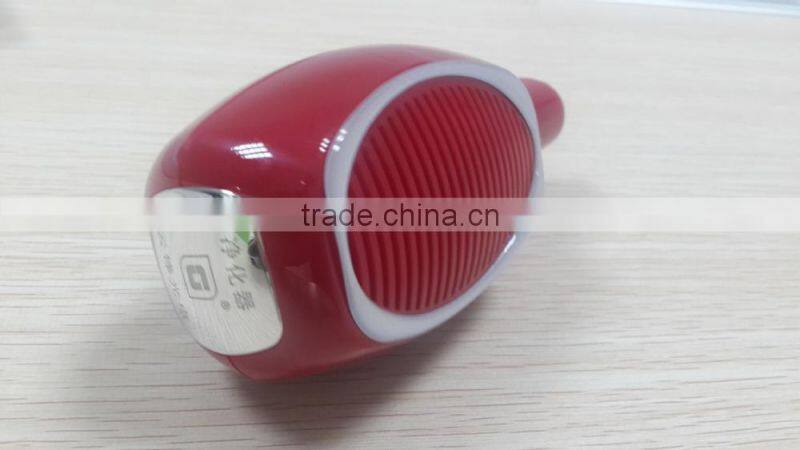 Hot Sale! 1pcs Car Air Purifier Ozone Generator Oxygen Bar Cleaner With 2 Port USB Hub Charger Free Shipping