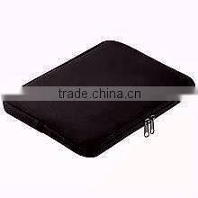 hot-saled high quality neoprene waterproofed black color business laptop bag/ laptop sleeve/pouch without handle
