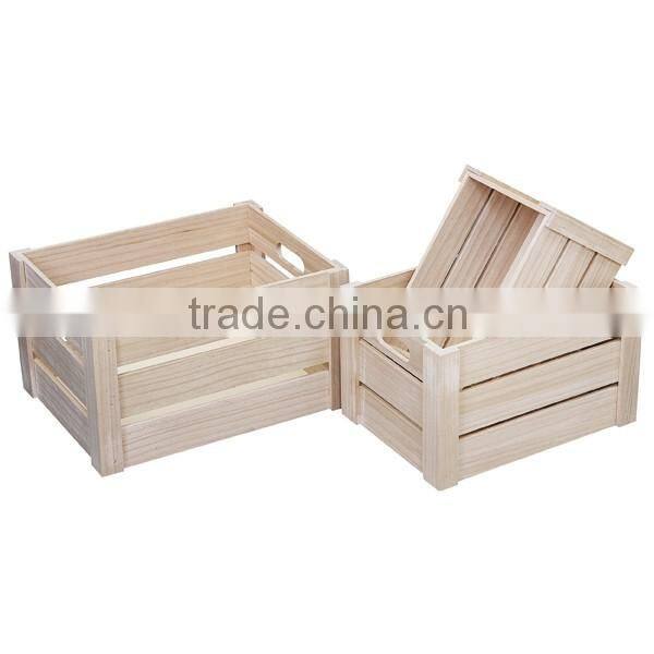 Cheap wooden packing box wooden fruit box wooden fruit crate