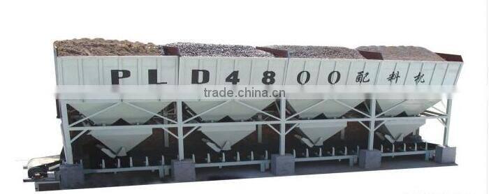 Portable HZS50 Concrete Mixer Plant With Cement Silo