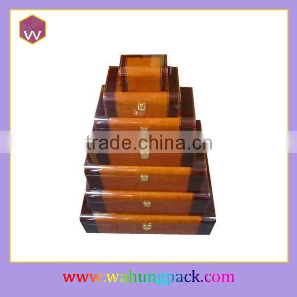 Perfume box luxury gift pack wooden box for perfume (WH-0366)