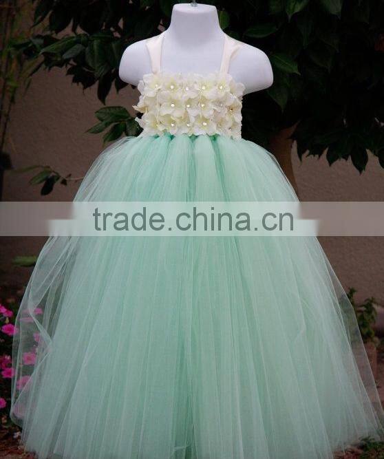 Handmade baby girls evening dresses pink flower girl dress boutique High Quality Kids dresses Flower Girl Dresses