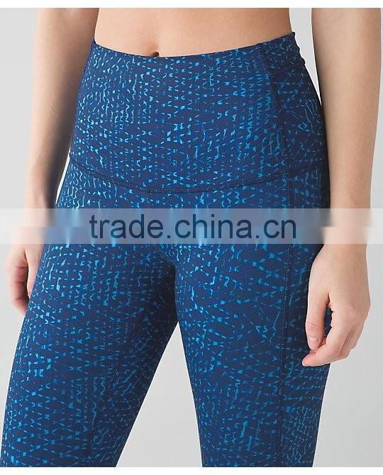 wholesale Custom fashion breathable Skinny yoga pants for women 2015 sportswear manufacturer