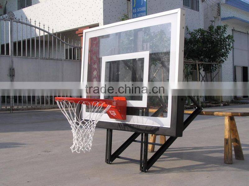 roof rack and basketball rack with basketball backboard