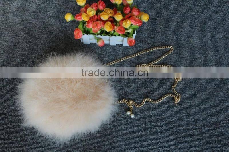 Fashion fur key bag for women bag / turkey fur key case / Real fur key holders