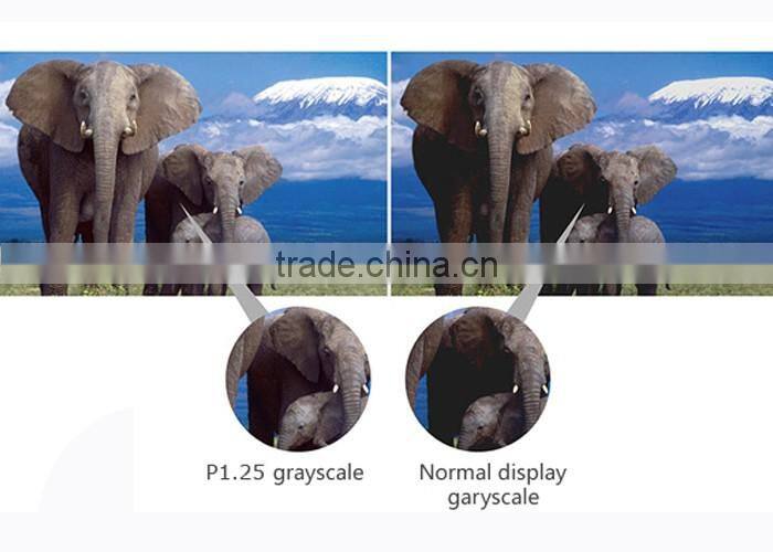 small spacing HD and high density P1.25 LED screen