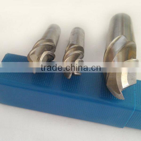 ball end mills with straight shank, 4F/2F TiN-coated end mill