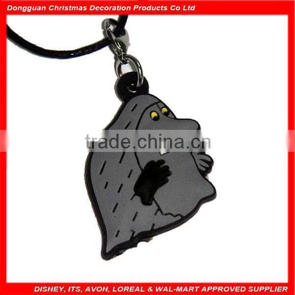 promotion soft PVC necklace for boys
