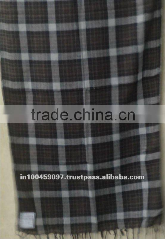 Wool printed shawls for women