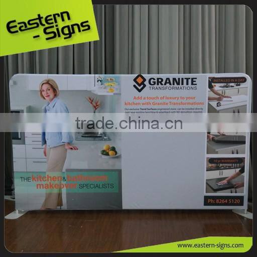 High Performance Fabric Printed Heat Transfer Printing Pop-Up Exhibition Stand