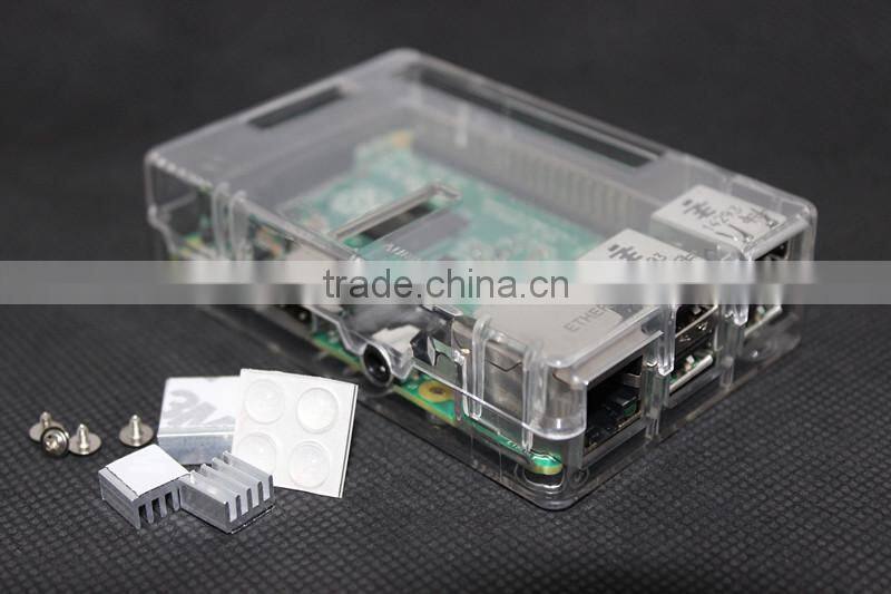 Raspberry Pi 2 Model B Complete Starter Kit -- Raspberry Pi 2 Model B / transparent case / 2.5A Power supply / Wifi Adapter