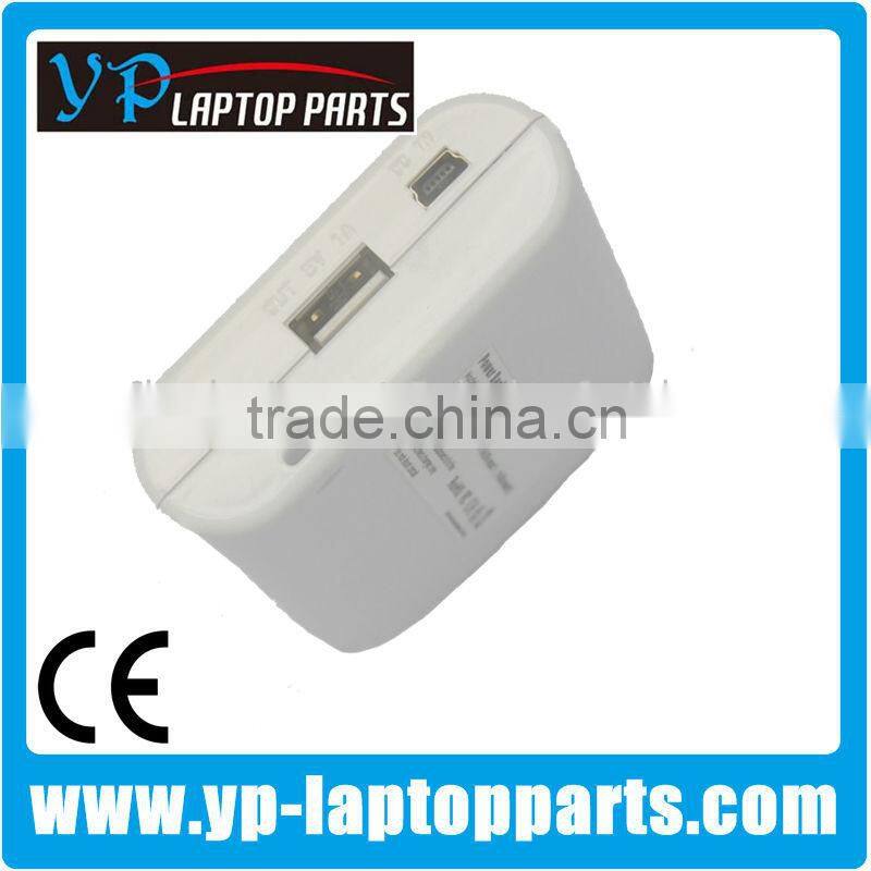 Dual USB External mobile camera power bank for iPhone 4S 5S Galaxy