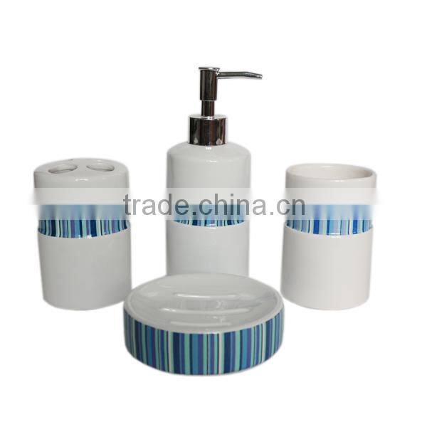 Ceramic bathroom set bathroom accessory set