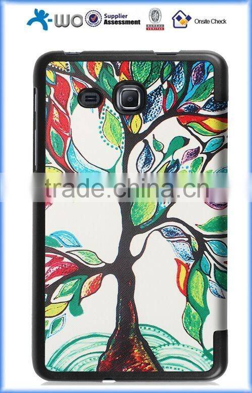 Tablet Flip Leather Case for Samsung Galaxy Tab A 7.0, Leather Stand Case for Samsung Tab A 7.0 (T280)