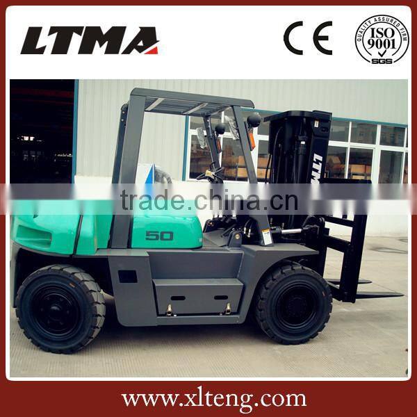 material handling equipment 5 ton diesel forklift with CE certificate